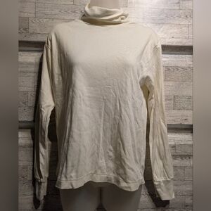 lindsay Blake Classic Cream Turtleneck Sweater for Men